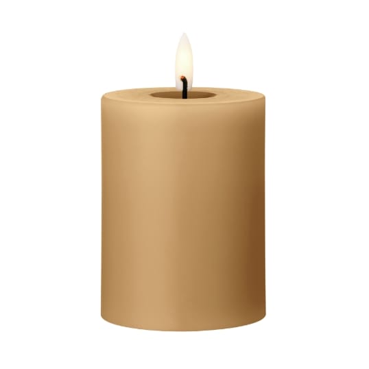 ester & erik blockljus LED - 27 Almond butter, 10 cm - Ester & erik