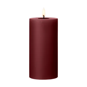 ester & erik blockljus LED - 44/2 Deep Wine, 15 cm - ester & erik