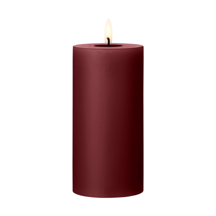 ester & erik blockljus LED - 44/2 Deep Wine, 15 cm - Ester & erik
