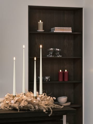 ester & erik blockljus LED - 44/2 Deep Wine, 15 cm - ester & erik