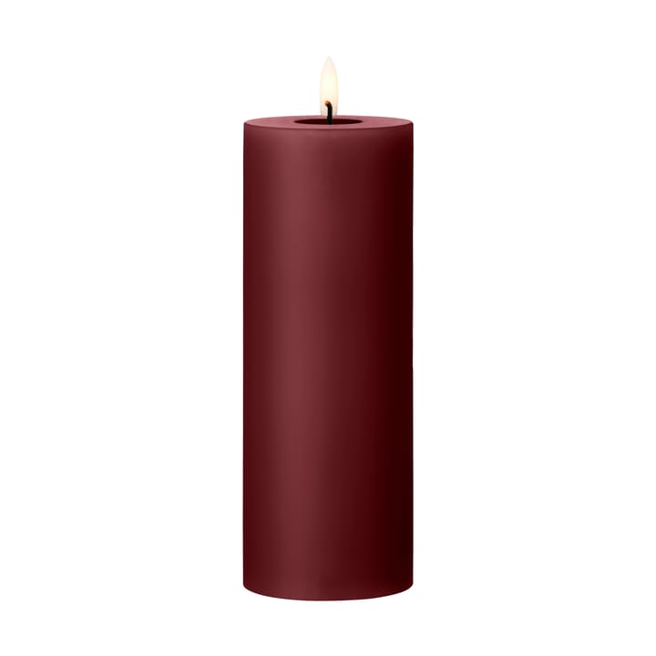 ester & erik blockljus LED - 44/2 Deep Wine, 20 cm - Ester & erik
