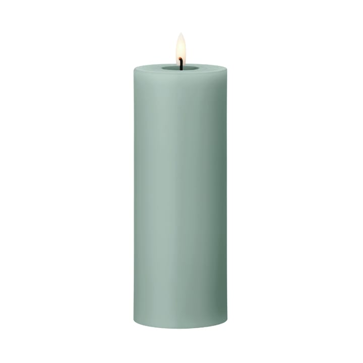 ester & erik blockljus LED - 67 Jade stone, 20 cm - Ester & erik