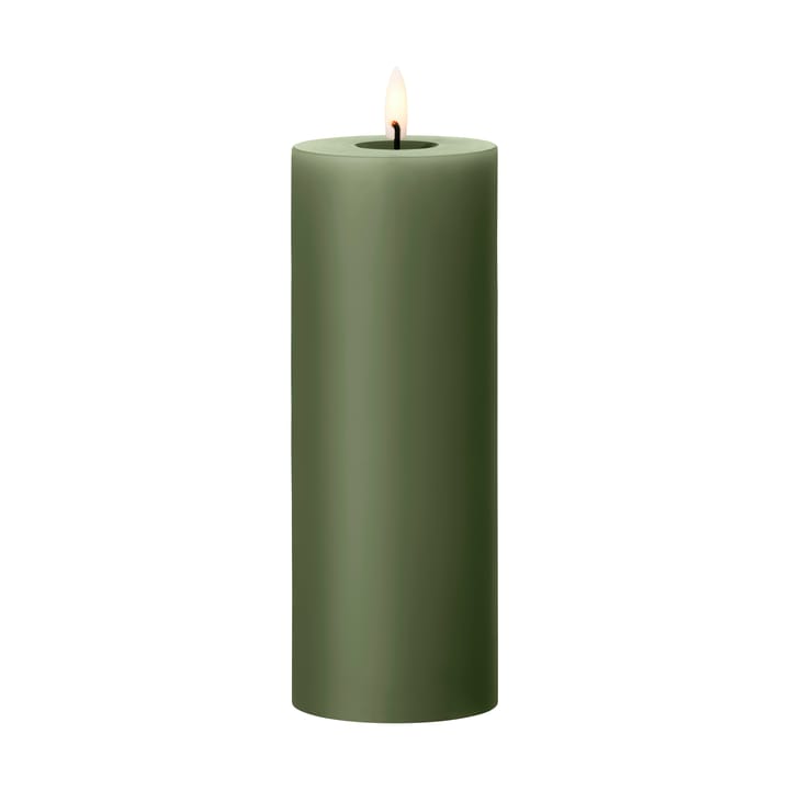 ester & erik blockljus LED - 70 Green Soil, 20 cm - Ester & erik