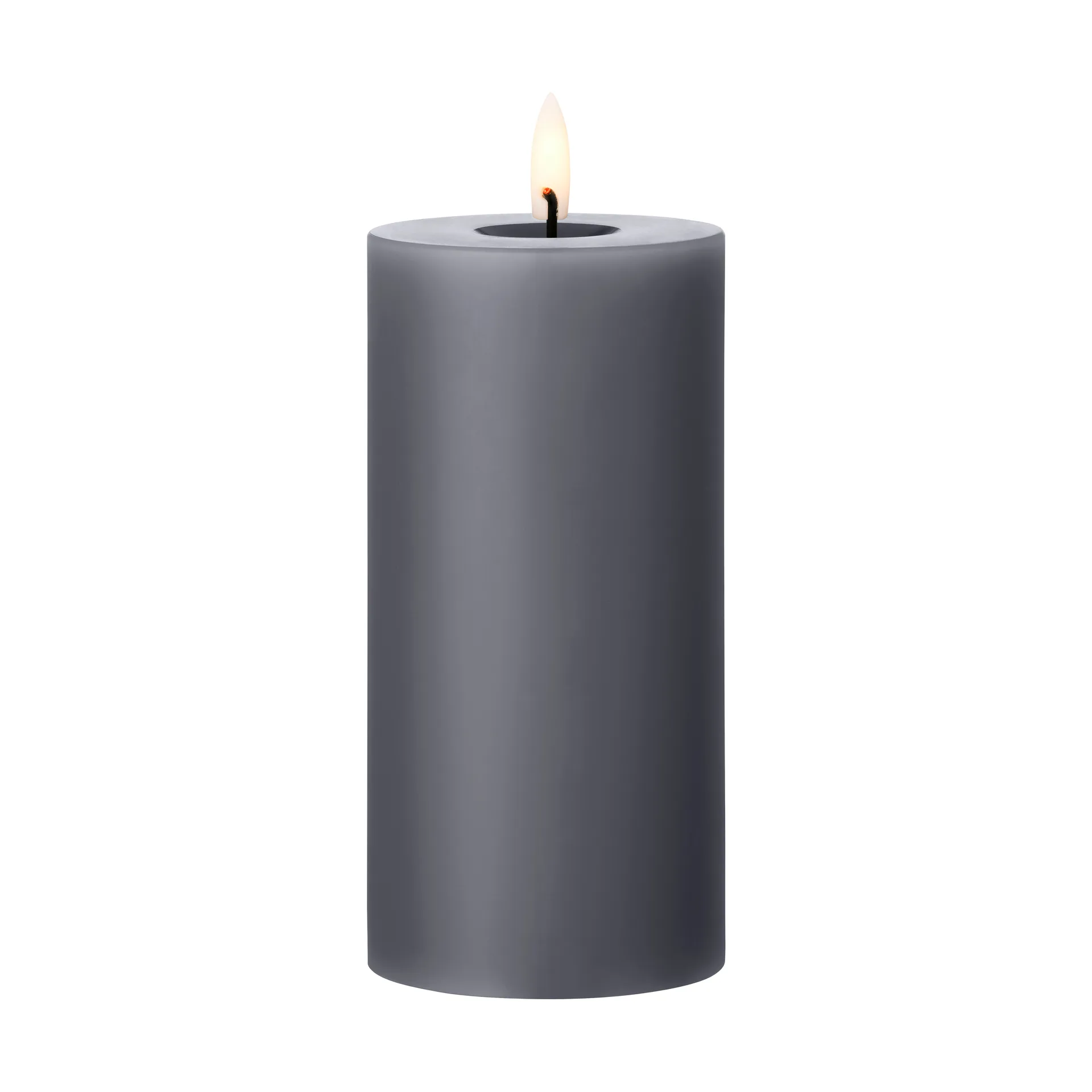 ester & erik blockljus LED, 74 Dark Slate, 15 cm ester & erik
