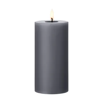 ester & erik blockljus LED - 74 Dark Slate, 15 cm - ester & erik