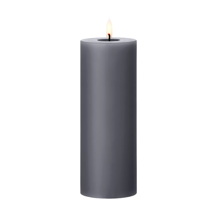 ester & erik blockljus LED - 74 Dark Slate, 20 cm - Ester & erik