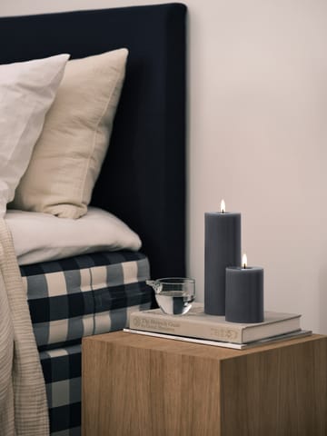 ester & erik blockljus LED - 74 Dark Slate, 20 cm - ester & erik