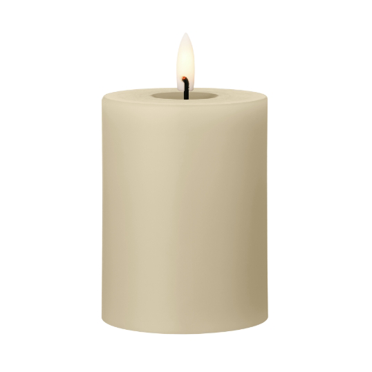 ester & erik blockljus LED Ø7,5x10 cm 14 Pale ginger