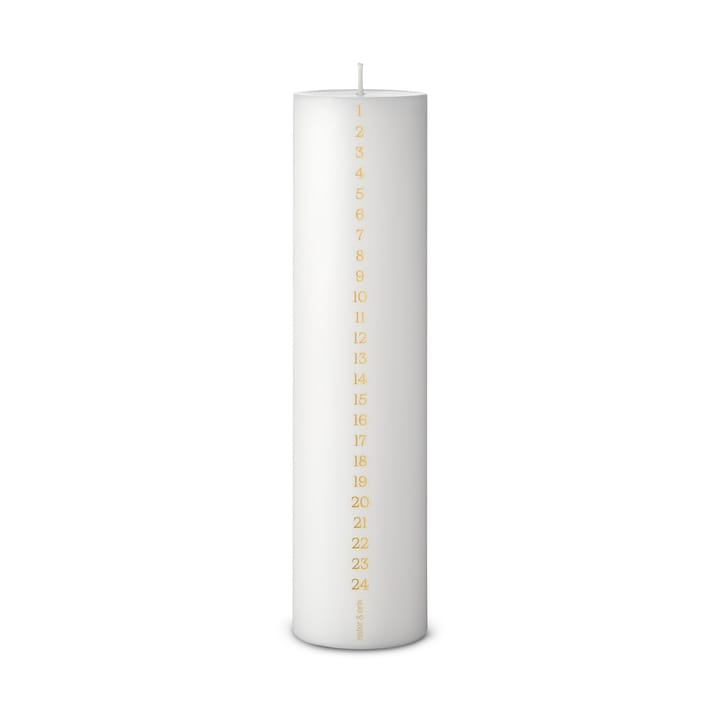 ester & erik kalenderljus 25 cm, 31 pure white ester & erik
