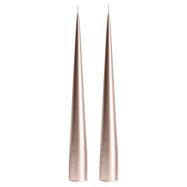 ester & erik konljus 34 cm 2-pack metallic - Champagne 94 - ester & erik