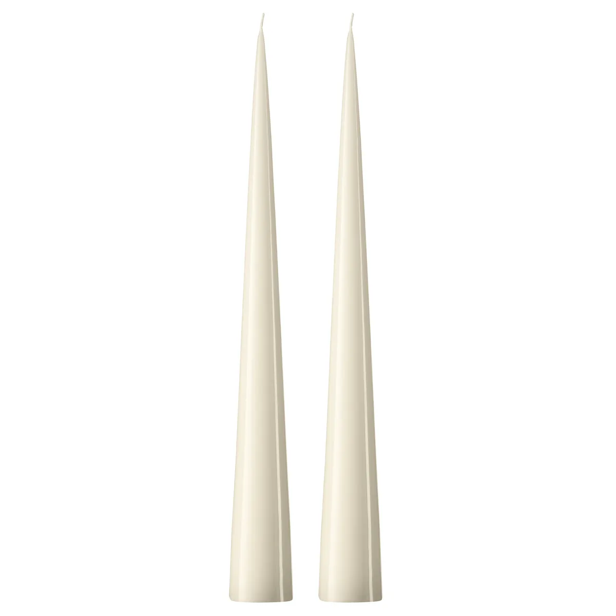 ester & erik ester & erik konljus 37 cm 2-pack lackad Ivory 06-0