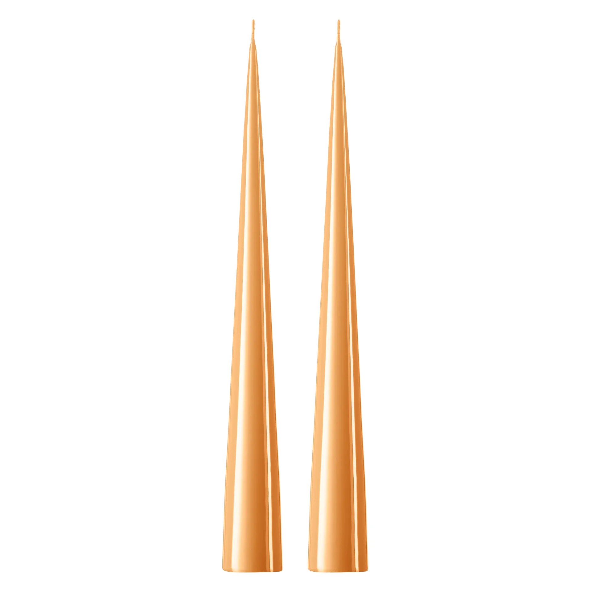 ester & erik konljus 37 cm 2-pack lackad, Mörk aprikos 19/2-0 ester & erik