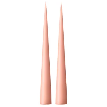 ester & erik konljus 37 cm 2-pack matt - Rosy caramel 20 - ester & erik