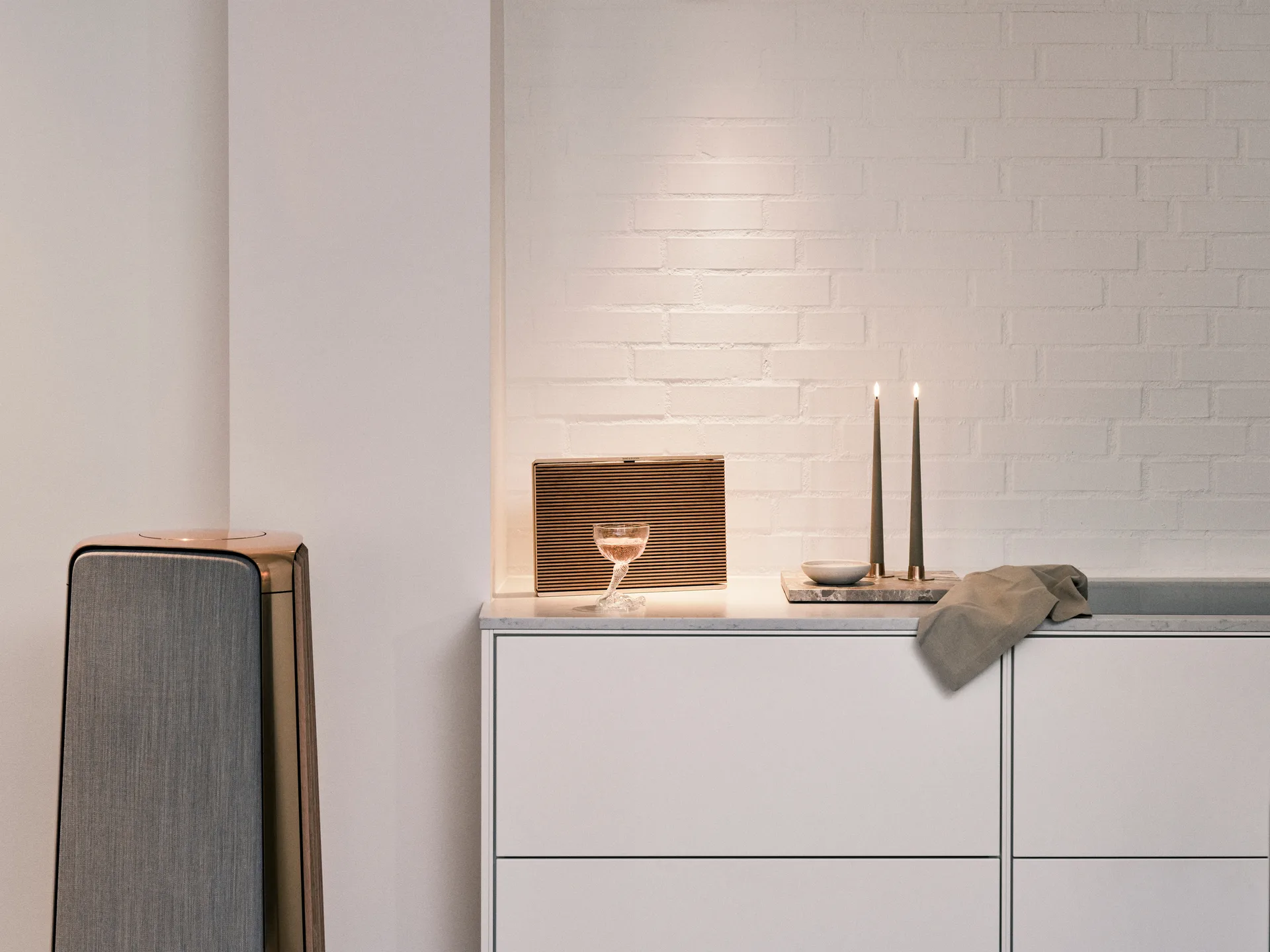 ester & erik kronljus LED 2-pack, 18 Nougat note , 30 cm ester & erik