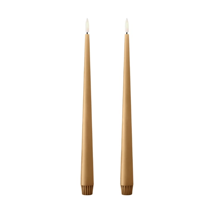 ester & erik kronljus LED 2-pack - 27 Almond butter , 30 cm - Ester & erik
