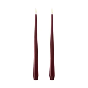 ester & erik kronljus LED 2-pack - 44/2 Deep Wine , 30 cm - ester & erik
