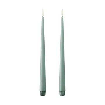 ester & erik kronljus LED 2-pack - 67 Jade stone , 30 cm - ester & erik