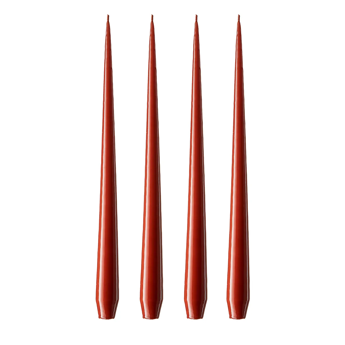 ester & erik ester & erik ljus 32 cm 4-pack aged rust Lackad