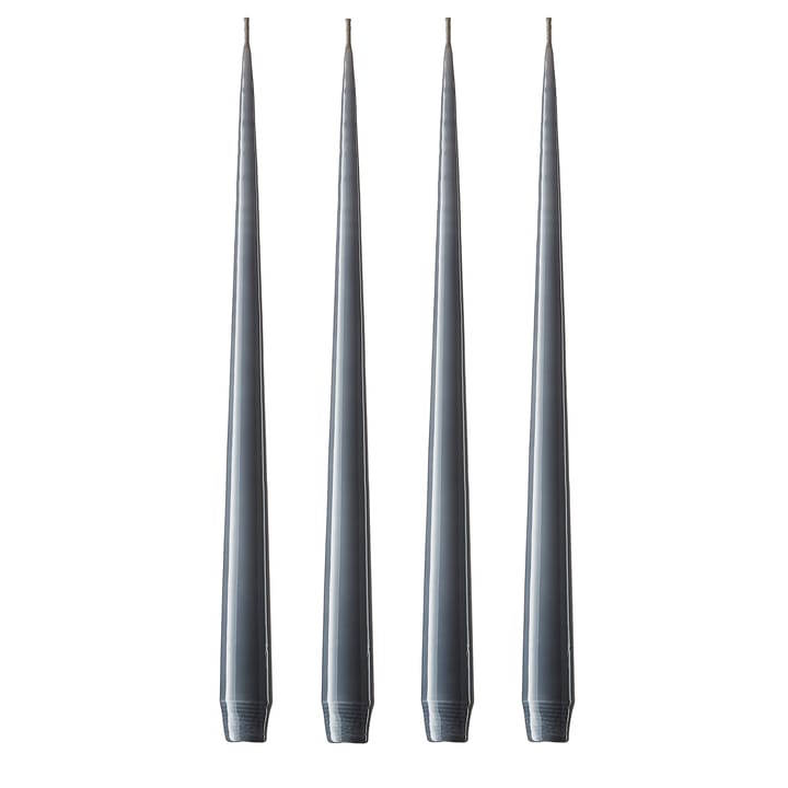 ester & erik ljus 32 cm 4-pack dark slate - Lackad - Ester & erik