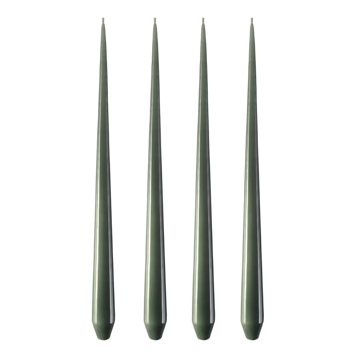 ester & erik ester & erik ljus 32 cm 4-pack green soil Lackad