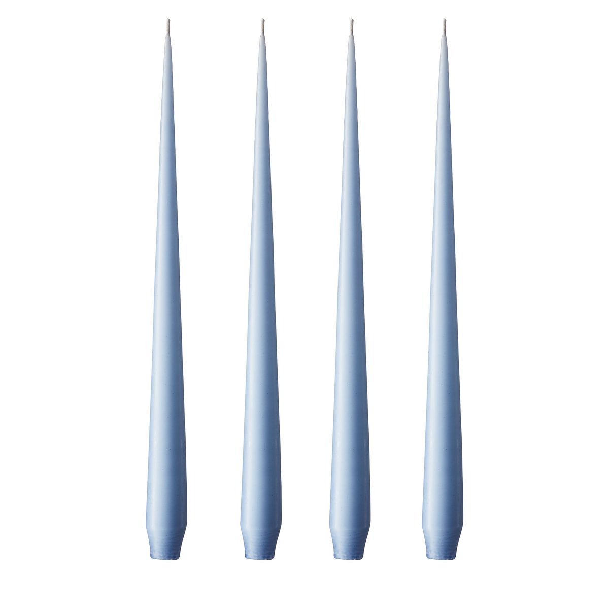 ester & erik ljus 32 cm 4-pack icy lavender Matt | Skandinavisk Design | Ljus | Blå