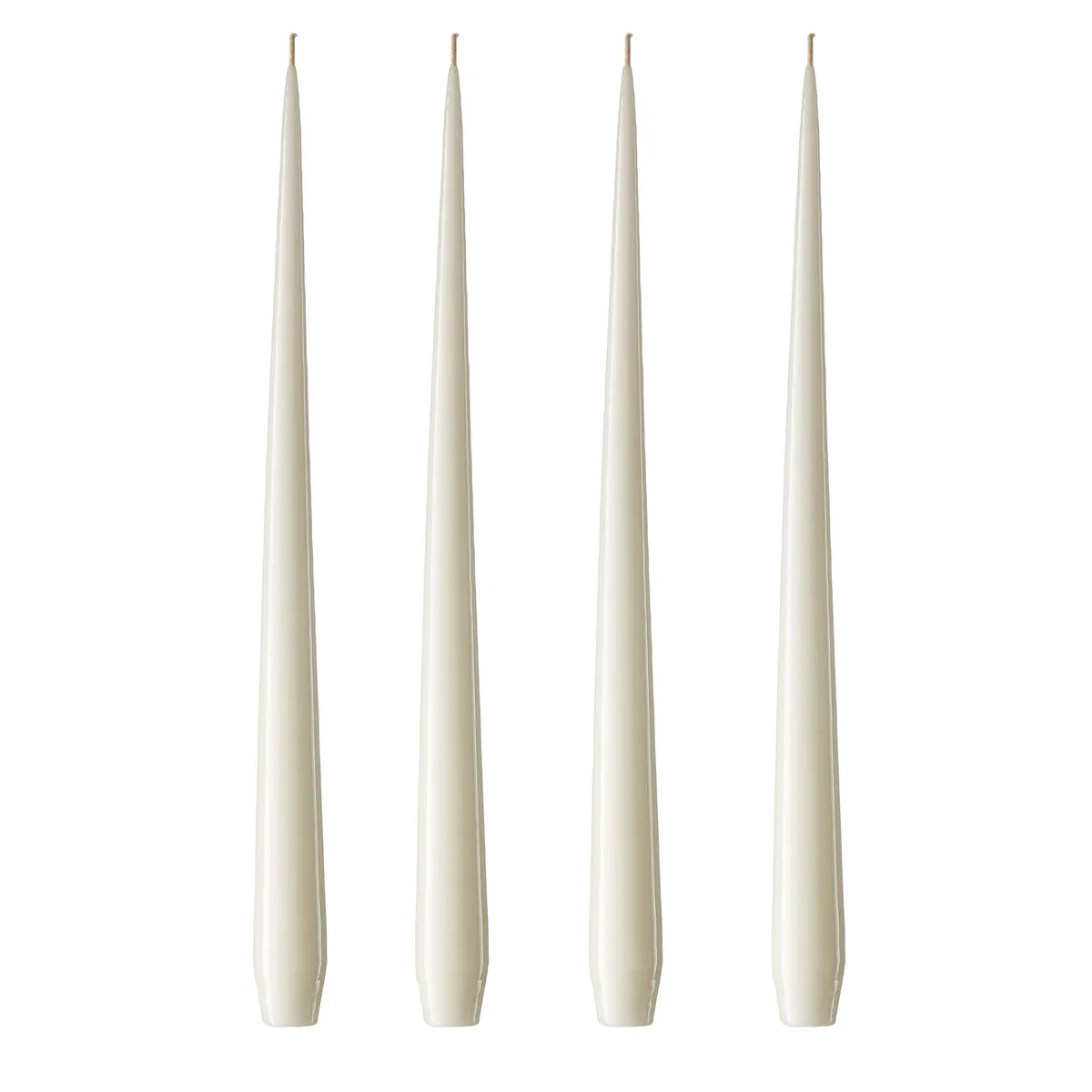 ester & erik ester & erik ljus 32 cm 4-pack ivory Lackad