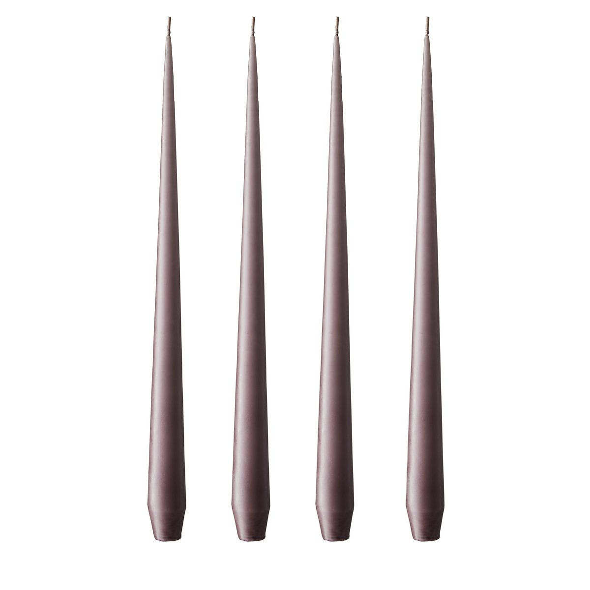 ester & erik ljus 32 cm 4-pack muted mauve Matt | Skandinavisk Design | Ljus | Lila