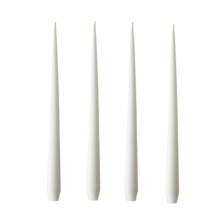 ester & erik ljus 32 cm 4-pack pure white, matt ester & erik