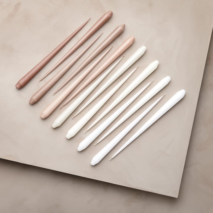 ester & erik ljus 32 cm 4-pack pure white, matt ester & erik