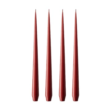 ester & erik ljus 4-pack matt - aged rust, 32 cm - ester & erik