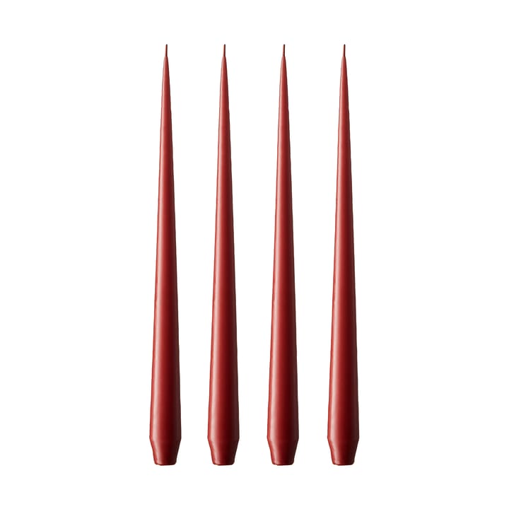 ester & erik ljus 4-pack matt - aged rust, 42 cm - Ester & erik