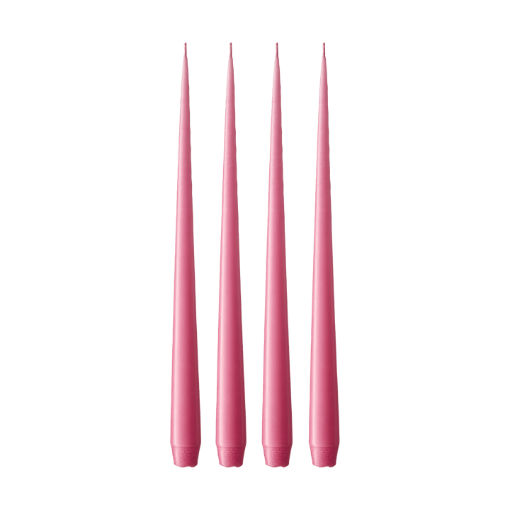ester & erik ljus 4-pack matt - Clear pink 41, 42 cm - Ester & erik