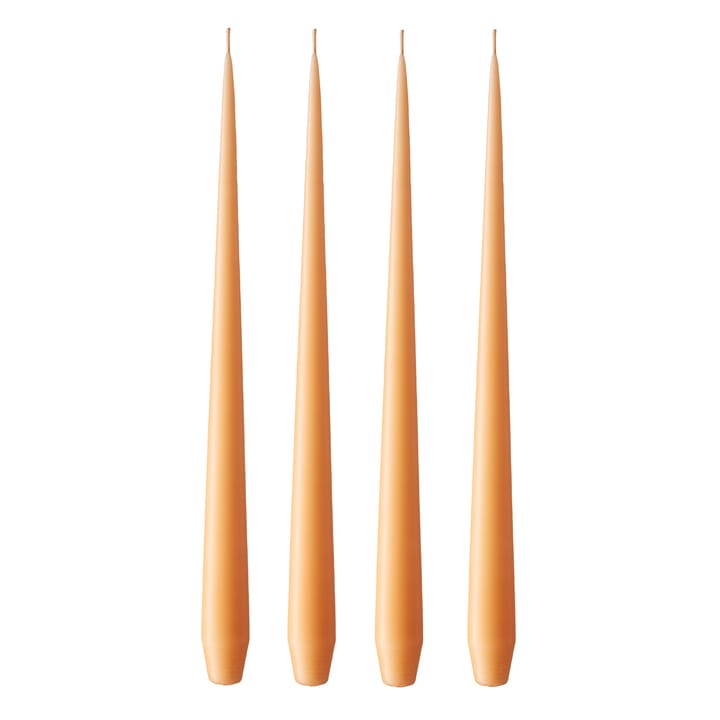 ester & erik ljus 4-pack matt - dark Melon sorbet 19/2, 32 cm - Ester & erik