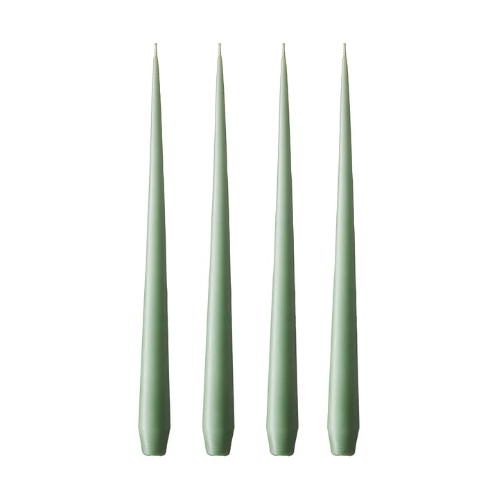 ester & erik ljus 4-pack matt - eucalyptus, 32 cm - Ester & erik