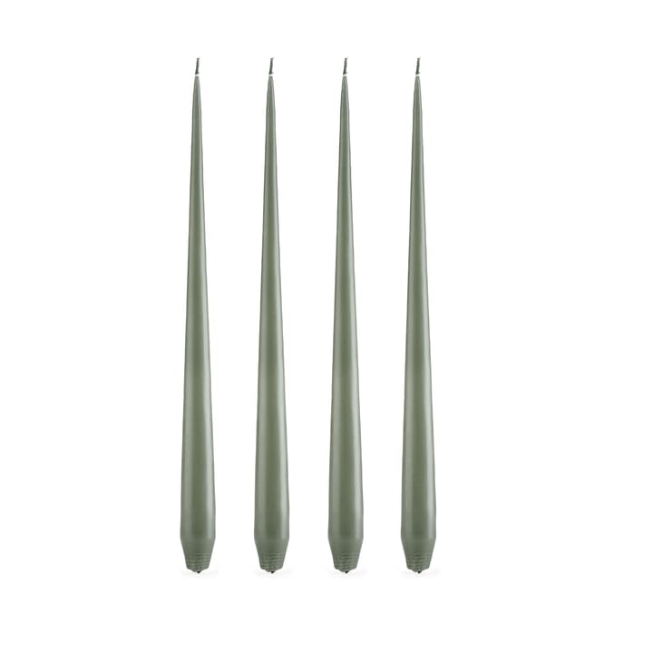 ester & erik ljus 4-pack matt - green soil, 42 cm - Ester & erik