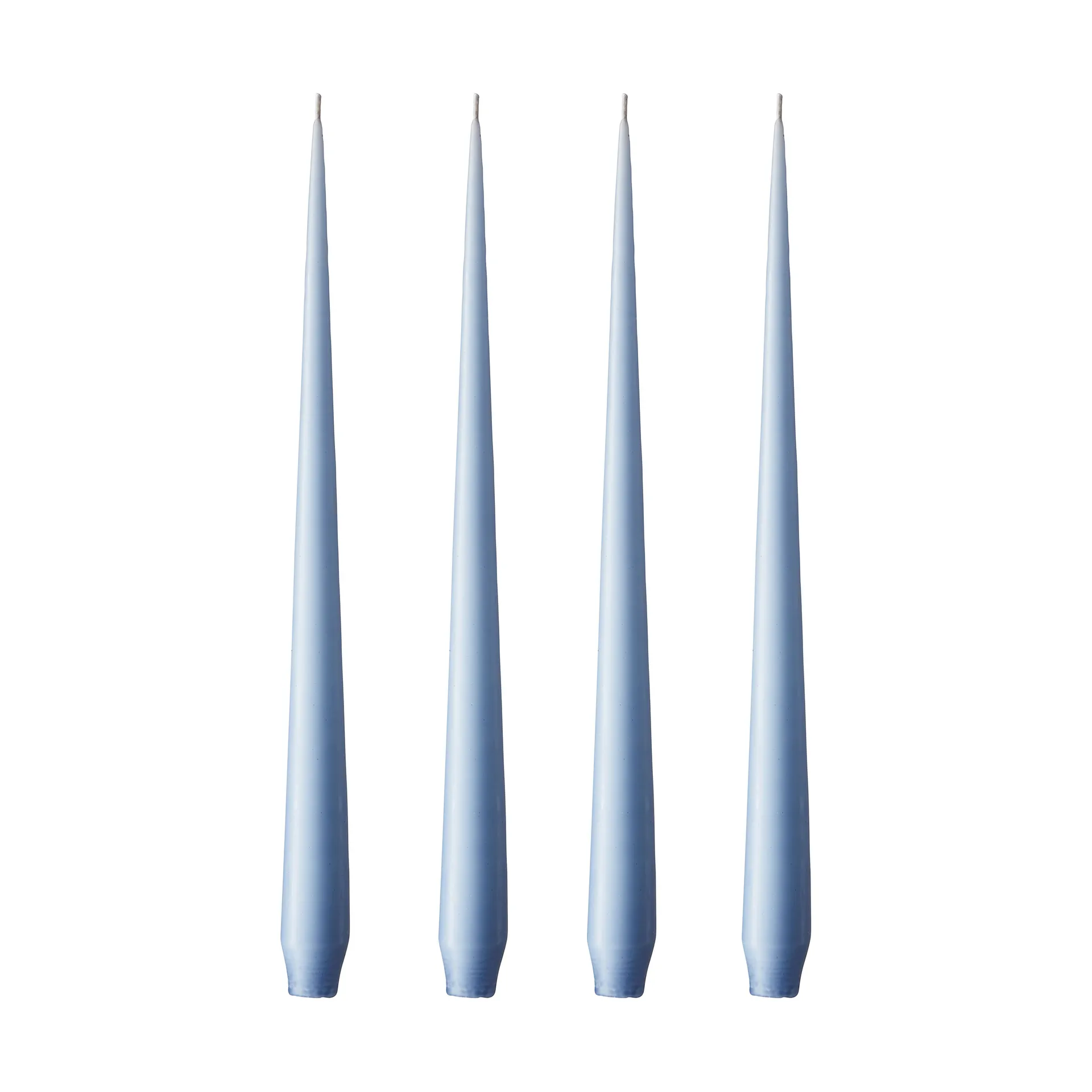 ester & erik ljus 4-pack matt, icy lavender, 32 cm ester & erik