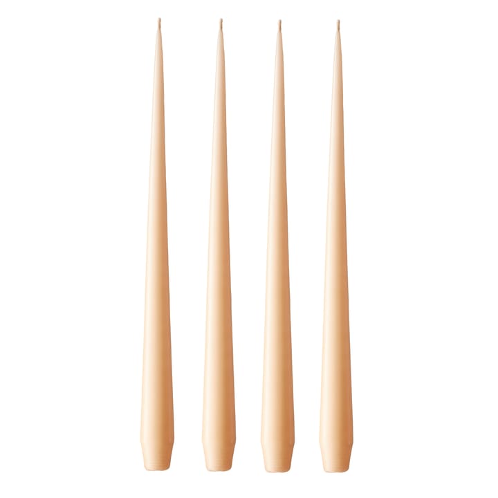 ester & erik ljus 4-pack matt - Melon sorbet 19, 32 cm - Ester & erik
