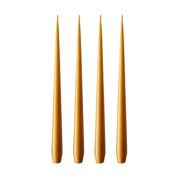 ester & erik ljus 4-pack matt - mörk saffran, 32 cm - ester & erik