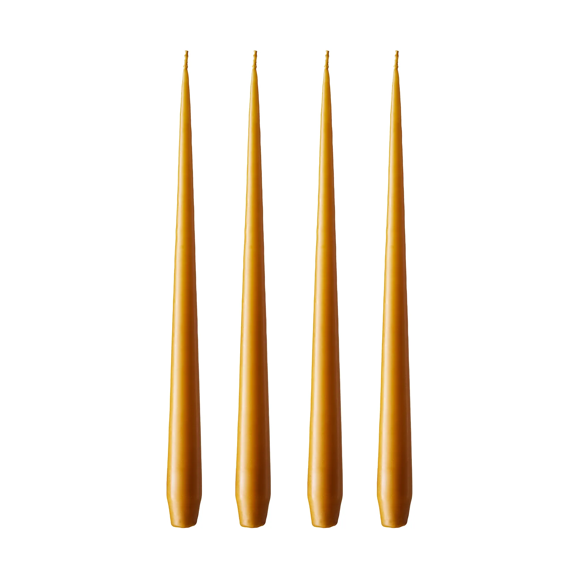 ester & erik ljus 4-pack matt, mörk saffran, 42 cm ester & erik