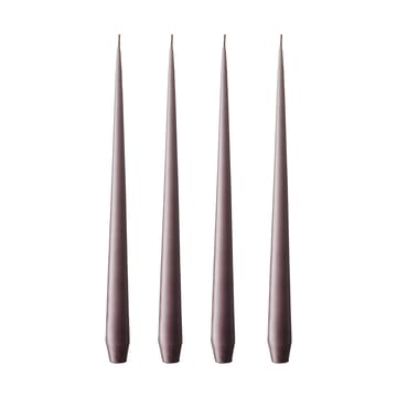 ester & erik ljus 4-pack matt - muted mauve, 32 cm - ester & erik
