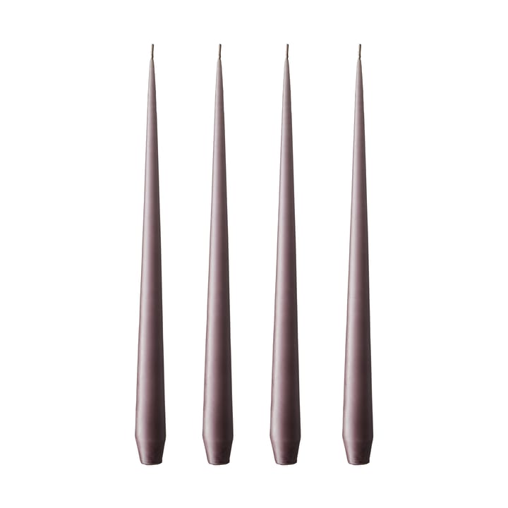 ester & erik ljus 4-pack matt - muted mauve, 32 cm - Ester & erik