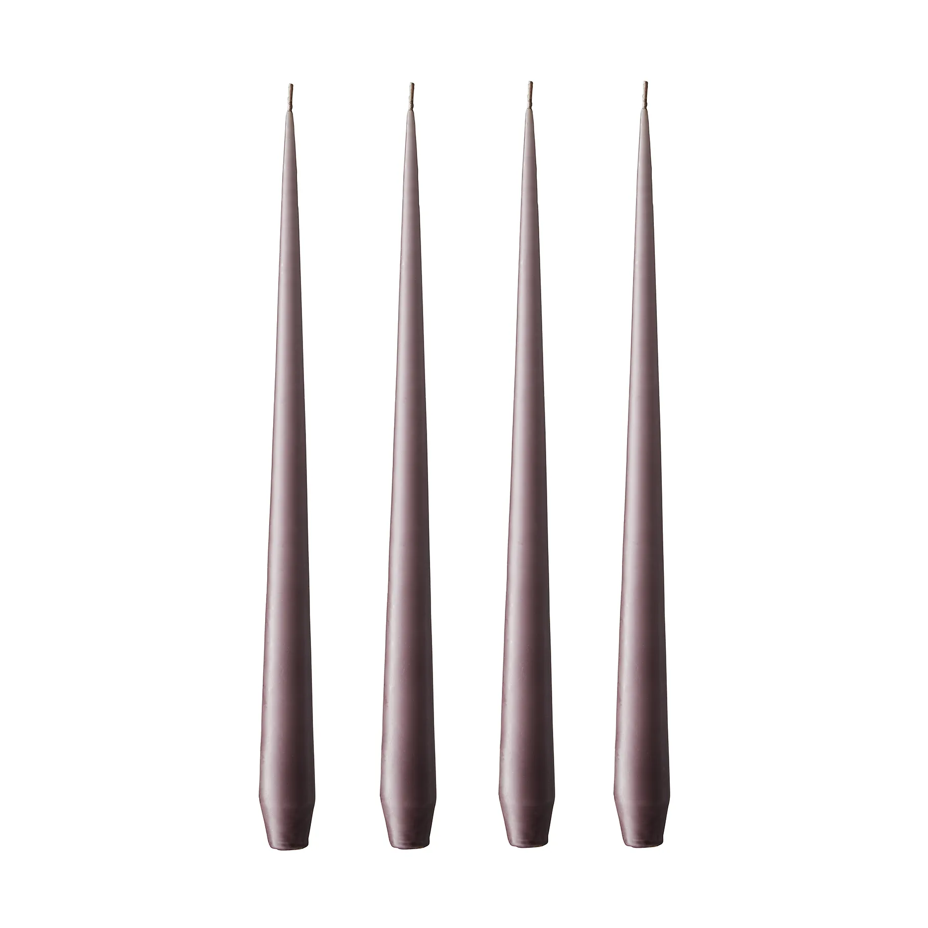ester & erik ljus 4-pack matt, muted mauve, 42 cm ester & erik