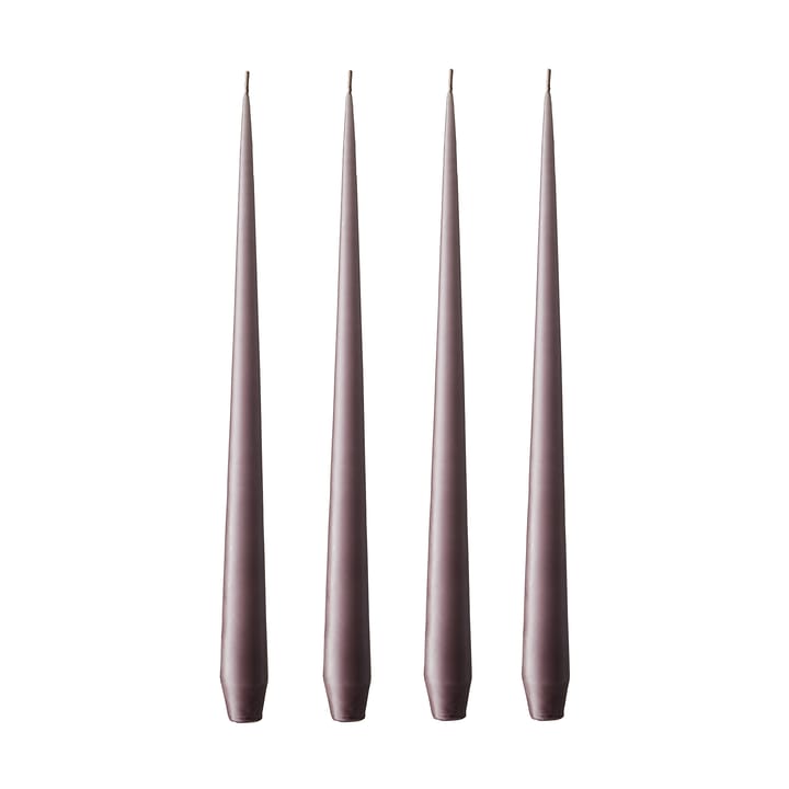 ester & erik ljus 4-pack matt - muted mauve, 42 cm - Ester & erik