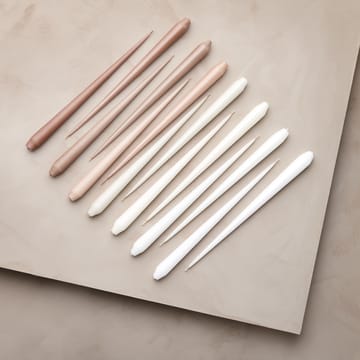 ester & erik ljus 4-pack matt - nougat note, 32 cm - ester & erik