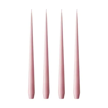ester & erik ljus 4-pack matt - old rose, 32 cm - ester & erik
