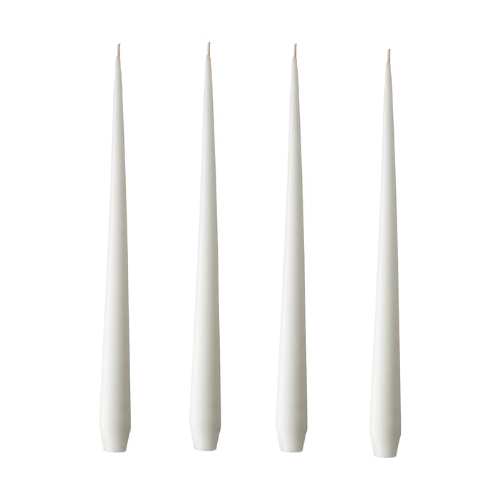ester & erik ljus 4-pack matt - pure white, 32 cm - Ester & erik