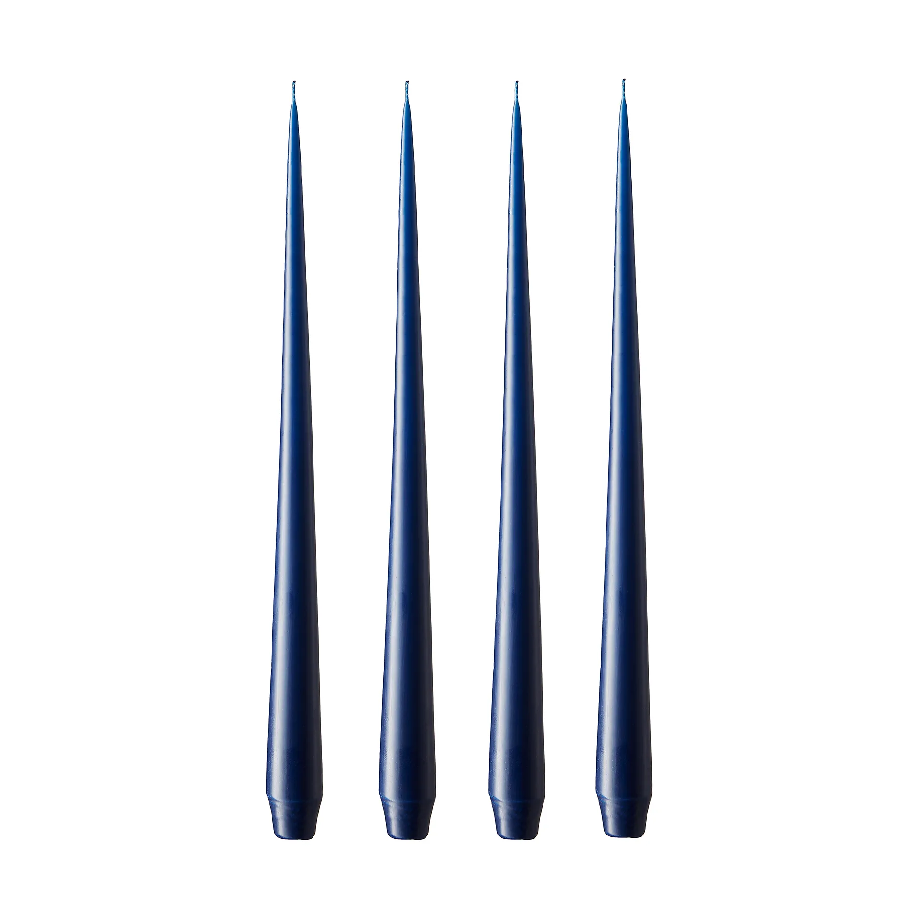 ester & erik ljus 4-pack matt, royal navy, 42 cm ester & erik