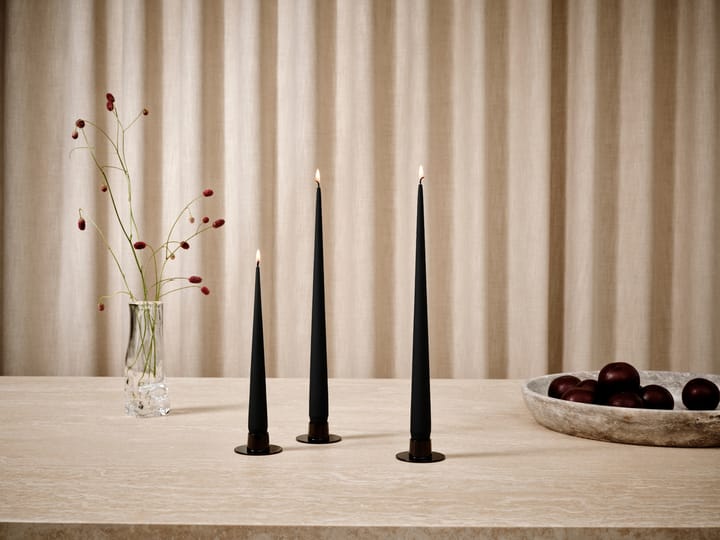 ester & erik ljus 4-pack matt, Velvet matt black 95, 42 cm ester & erik