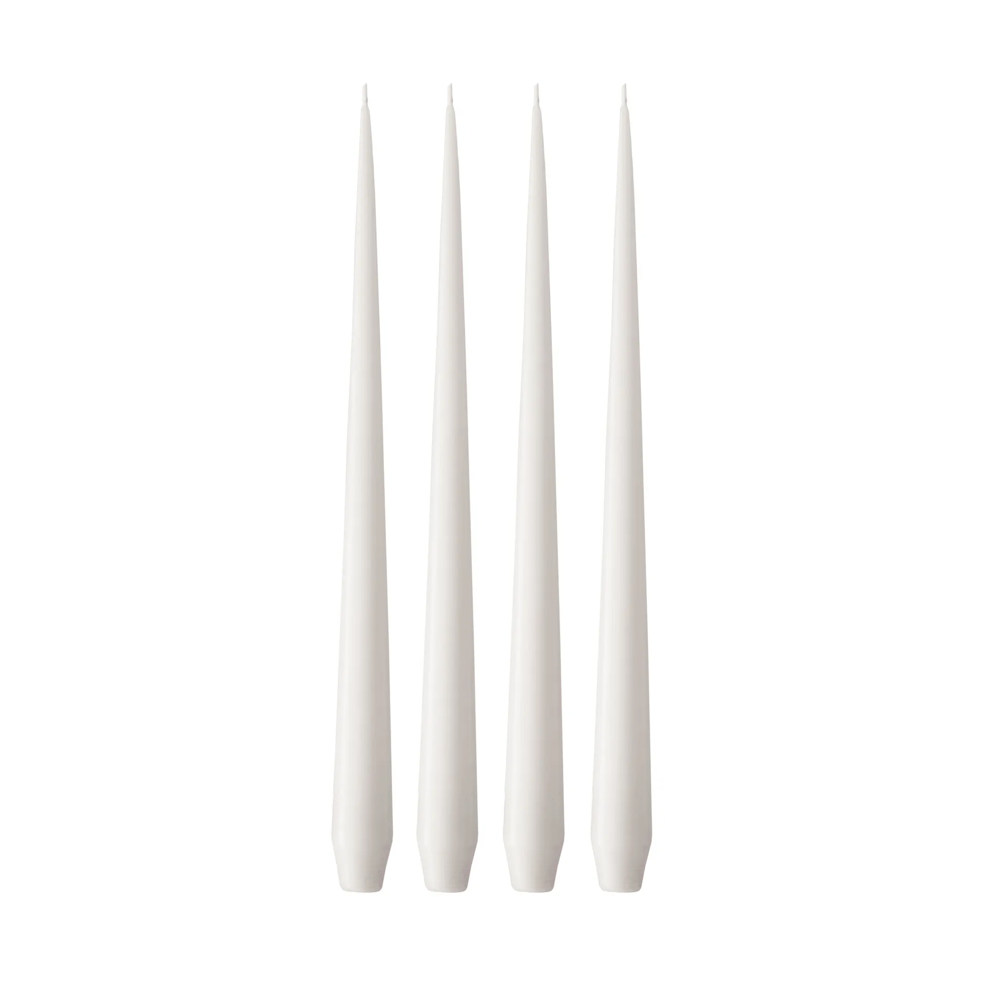 ester & erik ljus 4-pack matt, White ash 21, 42 cm ester & erik