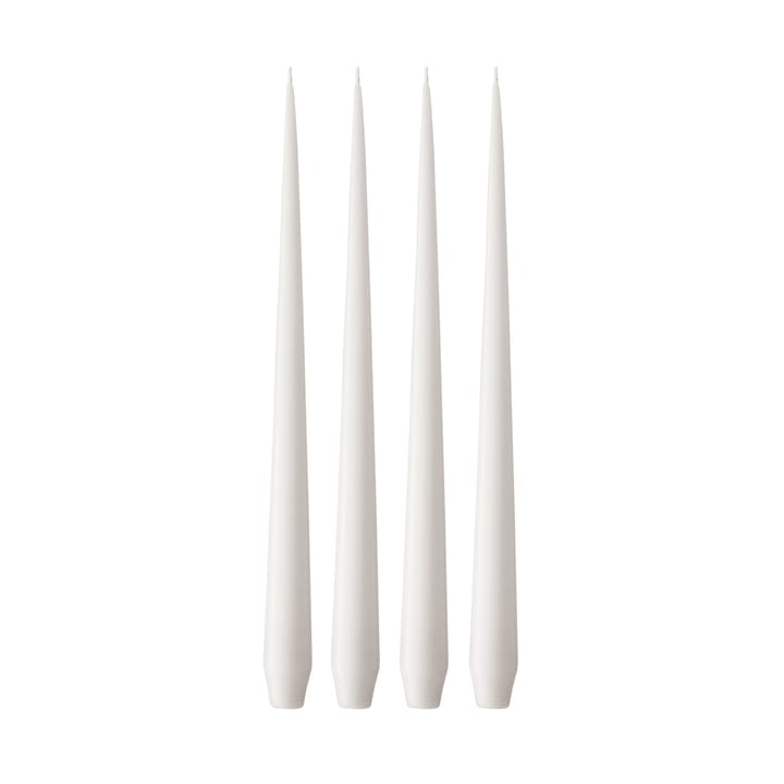 ester & erik ljus 4-pack matt - White ash 21, 42 cm - Ester & erik